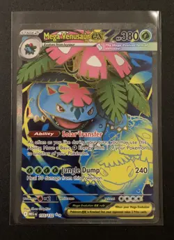 Mega Venusaur EX 155/132 - Ultra Rare - Mega Evolution Base Set - Pokemon TCG - Image 1