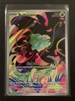 Bulbasaur 133/132 - Illustration Rare - Mega Evolution Base Set - Pokemon TCG - Image 1