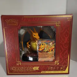 Pokemon TCG Charizard ex Super Premium Collection Box Sealed New - Image 1