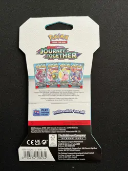 Pokemon Journey Together Sleeved Booster Pack (LOT OF 5) - Image 2