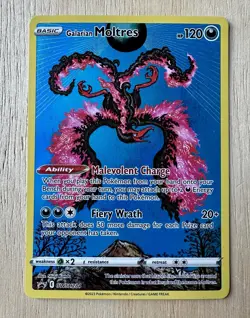 Galarian Moltres SWSH284 Black Star Promo Holo Pokemon 2023 Sword & Shield NM - Image 1