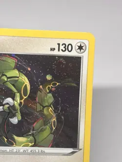 Pokemon Rayquaza SWSH029 Sword & Shield Cosmos Holo Black Star Promo SWIRL NM - Image 2