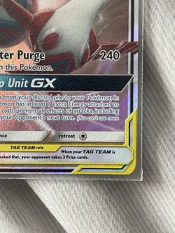 Pokemon Latias & Latios GX 113/181 Holo Rare Tag Team Sun & Moon Team Up - NM - Image 4