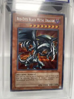 Red-Eyes Black Metal Dragon (Forbidden Memories) FMR-001 Limited Edition - Image 3