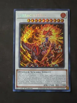 Yugioh Jurrac Astero - BLMM-EN018 - Secret Rare - 1st edition - Mint - Image 1
