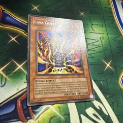 Yugioh! Lava Golem PGD-107 Secret Rare Unlimited VLP/NM - Image 3