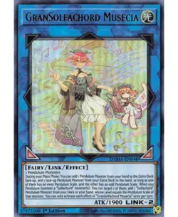 Yugioh - GranSolfachord Musecia (Ultra Rare) (1st Edition) - DAMA-EN048 P - Image 1
