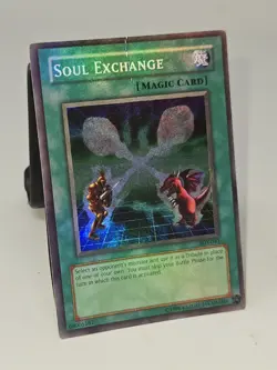 Yu-Gi-Oh! Soul Exchange SDY-041 Max Holo Bleed Misprint Super Rare Foil HP - Image 1