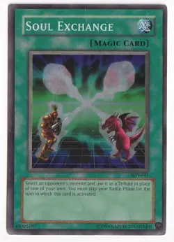 Yu-Gi-Oh! Soul Exchange SDY-041 Max Holo Bleed Misprint Super Rare Foil HP - Image 2