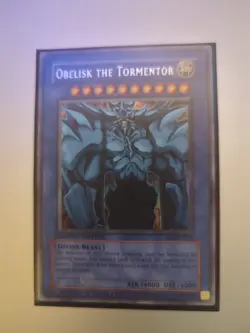 Yugioh Obelisk The Tormentor JMP-EN004 Secret Rare Limited - NM - Image 1