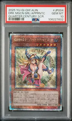 2025 #JP004 DARK MAGICIAN GIRL THE MAGICIAN'S APPRENTICE PSA 10 - Image 1