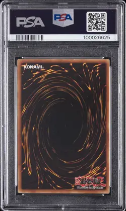2002 YU-GI-OH! STARTER DECK: YUGI #006 DARK MAGICIAN PSA 4 - Image 2