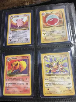 Pokemon Jungle Unlimited Complete Set 64/64 All Cards LP/NM Condition - Image 5