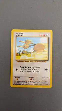 Pokemon TCG Card - 48/130 Doduo Base Set - LP - WOTC - Image 1