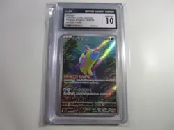 CGC 10 Japanese Bruxish Art Rare Paradise Dragona Pokemon Card - Image 1