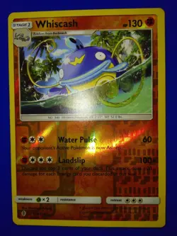 Pokemon Guardians Rising Wishcash Reverse Holo Card 71/145 (EXCELLENT-GOOD) - Image 1