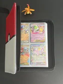 Pokemon Card Binder Full Of Holo & Reverse Holo & Promo Modern - Image 1