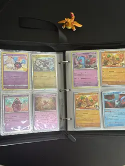 Pokemon Card Binder Full Of Holo & Reverse Holo & Promo Modern - Image 4