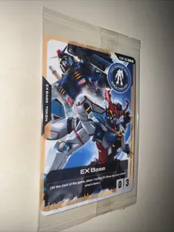 Gundam Card Game EX Base EXBP-003 THE GUNDAM BASE World Tour LONDON LTD Promo - Image 2