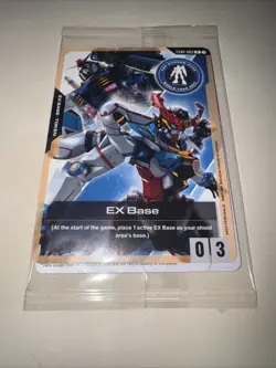 Gundam Card Game EX Base EXBP-003 THE GUNDAM BASE World Tour LONDON LTD Promo - Image 4