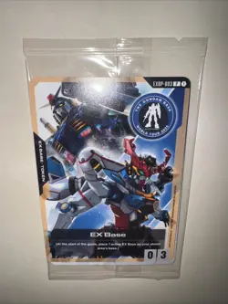 Gundam Card Game EX Base EXBP-003 THE GUNDAM BASE World Tour LONDON LTD Promo - Image 5