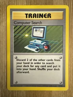 Computer Search - 71/102 - Pokemon Base Set Unlimited Rare Card WOTC MP - Image 1