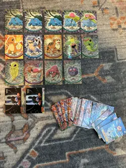 Topps Chrome Pokemon Card Set Multiple Cards Holo and Non-Holo - Image 1