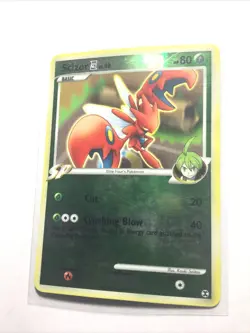 SCIZOR - 48/111 - Rising Rivals - Reverse Holo - Pokemon Card - MP - Image 1