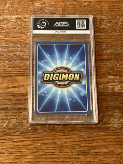 Digimon TCG #St-47 WereGarurumon 1st Edition Card Graded AGS 8.5 NM-MT+ - Image 4