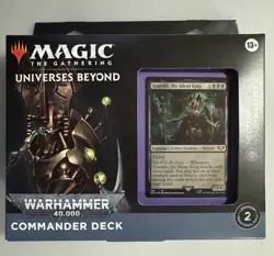 MTG Warhammer 40000 40k Necron Dynasties Commander EDH Deck New & Sealed - Image 1