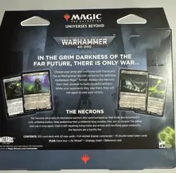MTG Warhammer 40000 40k Necron Dynasties Commander EDH Deck New & Sealed - Image 2