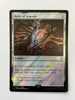 Relic of Legends (Surge Foil) #354 (NM) Final Fantasy FIC Magic MTG - Image 1