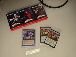 Magic The Gathering NYCC Spider Man Welcome Decks (3) And Promos (3) - Image 1