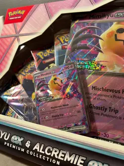 Pokemon TCG: Mimikyu ex & Alcremie ex Premium Collection Box - IN HAND FREE SHIP - Image 3