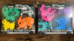 Pokemon TCG Evolving Skies ETB Elite Trainer Box X2 Artwork Set - New/Sealed - Image 4