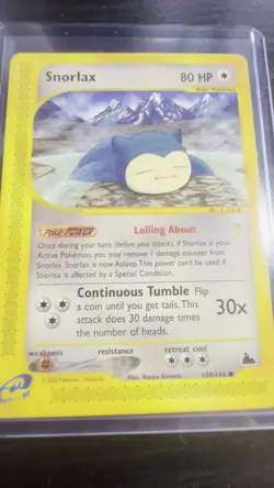 Snorlax #100 - Pokemon Skyridge - Image 2