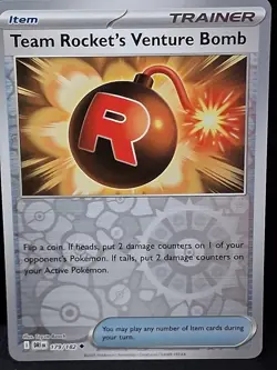 Pokemon : 179/182 Team Rocket's Venture Bomb : Reverse Holo : Destined Rivals - Image 1