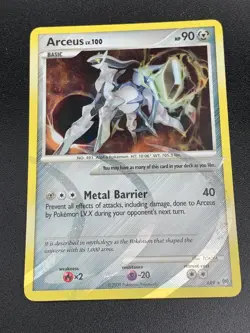 Arceus - AR9 - Holo Rare Platinum: Arceus Pokemon NM 2009 - Image 1