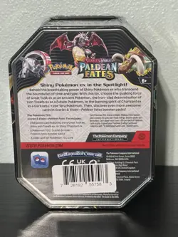 Pokemon TCG Paldean Fates Iron Treads EX Tin FAST SHIPPING! Brand New SEALED 🔥 - Image 3