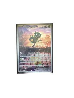 Pokemon Teal Mask Ogerpon Black Star Promo SVP 123 NM - Image 1