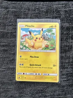 Pokemon TCG - Pikachu - 30/111 - Crimson Invasion - Non Holo Common - Image 1