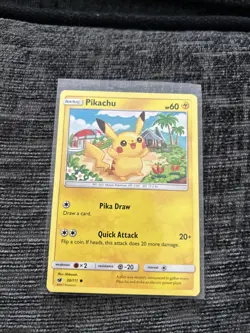 Pokemon TCG - Pikachu - 30/111 - Crimson Invasion - Non Holo Common - Image 2