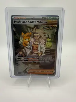 Professor Sada's Vitality 256/182 Paradox Rift Pokemon Special Illustration Rare - Image 1