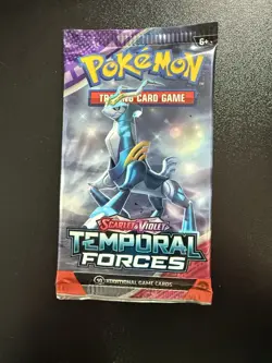 Pokemon TCG: Temporal Forces - English Booster Pack SEALED - 22.61g - Image 2