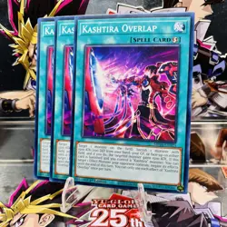 3x Yugioh Playset Kashtira Overlap MP24-EN323 Common 1st Ed Near Mint - Image 1