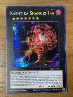Yu-Gi-Oh - Kashtira Shangri-Ira - MP23-EN190 - Prismatic Secret Rare - Image 1