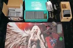 Magic The Gathering Cards,platmat,counters,foils,rare,basic And Uncommons - Image 1