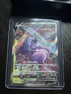 Galarian Slowking V Chilling Reign Card 179/198 Near Mint Alt Alternative Art - Image 1