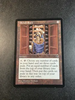 Scroll Rack Magic The Gathering MTG Tempest 1997 - Image 1