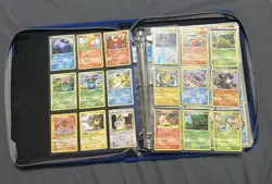 Pokemon card childhood collection vintage mid era rares holos binder included - Image 1